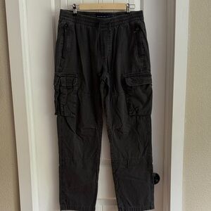 Men’s Abercrombie & Fitch Cargo Pull On Pants Size Medium Long